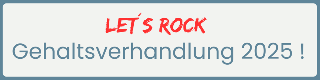 Bild let´s rock Gehaltsverhandlung